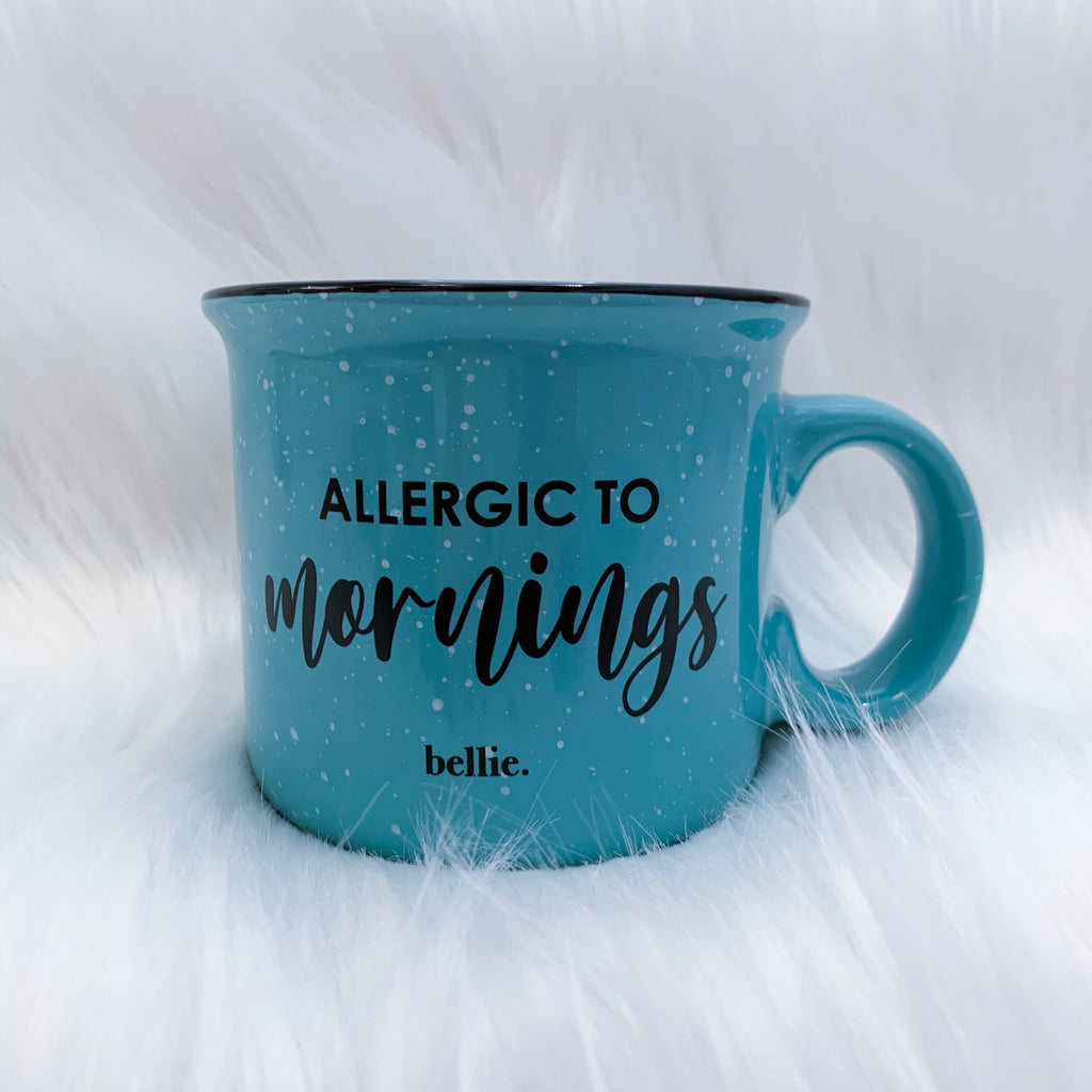 Allergic To Mornings Mug
